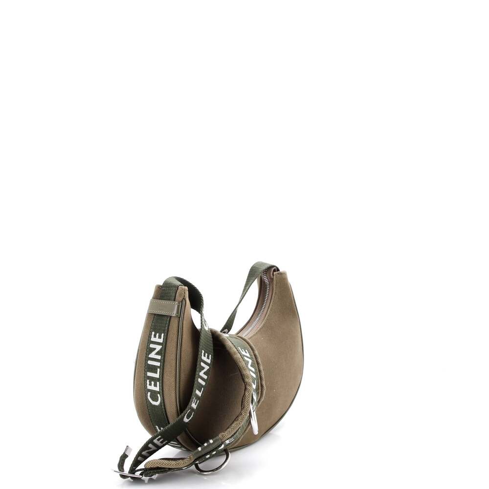 Celine Ava Shoulder Bag Canvas #186315C16B - Picture 3 of 7
